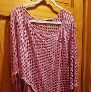 Dark pink shawl from Avenue NWT
